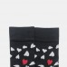 Cotton Socks Heart  Shaped Trend Middle Tube Socks Couple Men And Women The Same Paragraph