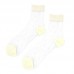 Women Summer Thin Breathable Middle Tube Socks