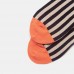 Couple Striped Socks Men And Women In The Tube Vertical Strips Hit The Color Design Sense Street Popular